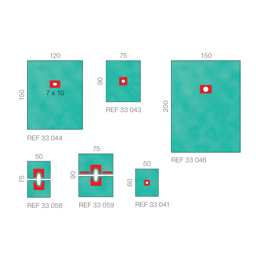 Raucodrape® PRO variables Lochtuch