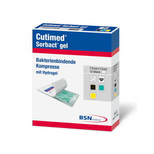 Cutimed® Sorbact® Gel Kompressen