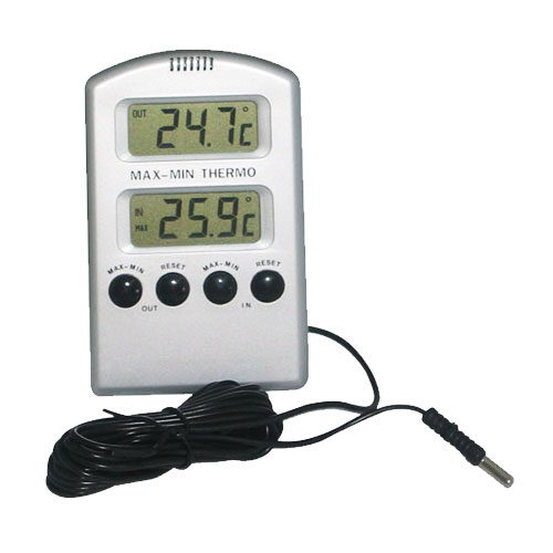 Minima-Maxima-Thermometer elektronisch
