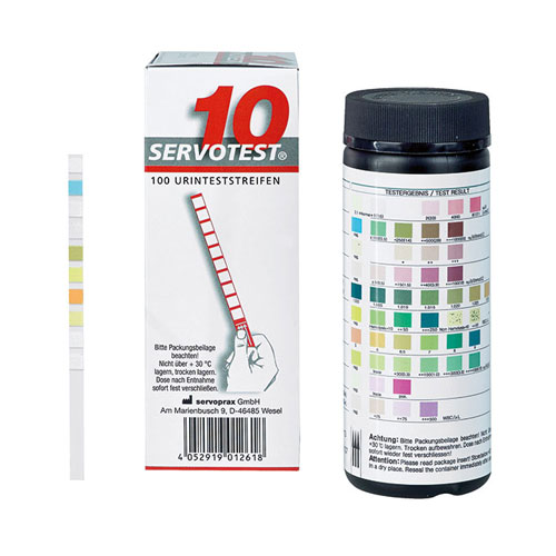 SERVOTEST® 10SG+ Urinteststreifen