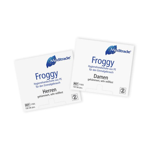 Meditrade® Froggy™ PE-Handschuhe Damen