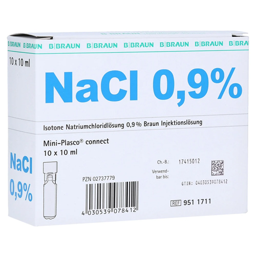 BBraun NaCl 0,9% Mini-Plasco® connect