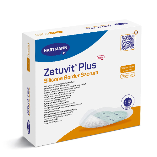 Zetuvit® Plus Silicone Border Sacrum