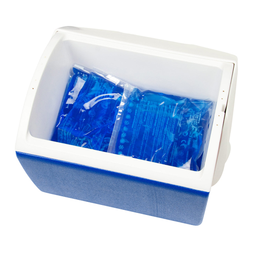 Eisbox groß, blau