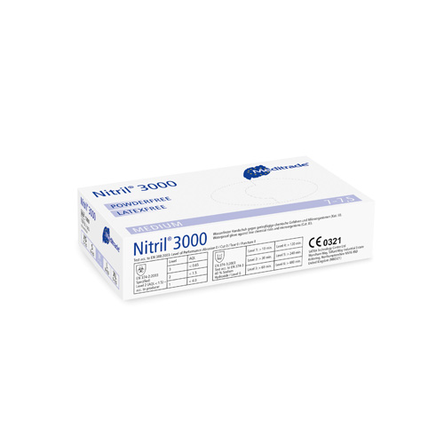Meditrade® Nitril® 3000 Untersuchungshandschuhe
