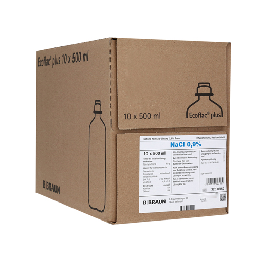 BBraun NaCl 0,9% Ecoflac Plus