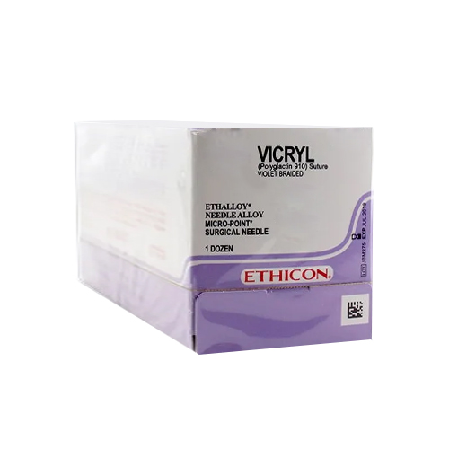 Vicryl violett geflochten